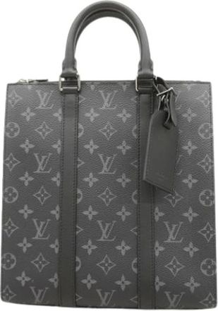 Louis Vuitton Pre-owned Tote Bags, male, Black, Size: ONE SIZE Pre-owned Tote Bag