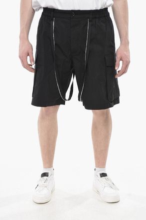 Dsquared2 Shorts in Cotone con Bretelle Dsquared2
