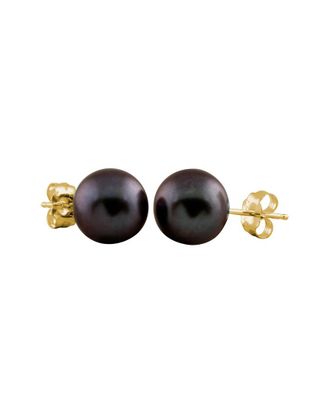 Splendid Pearls 14K 7-7.5Mm Akoya Pearl Studs