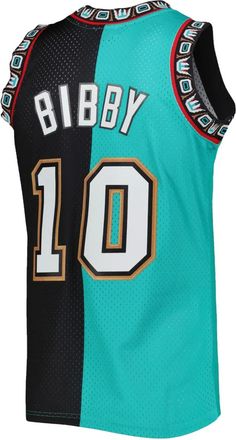 Mitchell & Ness x NBA Canotta Vancouver Grizzlies 2000 Mike Bibby Split Swingman - Nero
