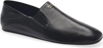 Prada Pantofola Loafer in Nero at Nordstrom, Size 10.5