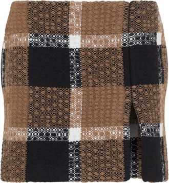 Celine Celine, Rokken, Dames, Bruin, M, Wol, Minirok