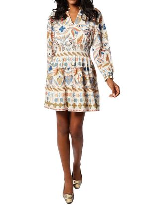 Sail to Sable Smocked Waist Dress In Floral
