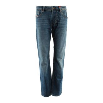 Diesel Heren, Jeans, Blauw, Maat: W31 L32 Katoen