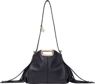 Maje Gold handle Miss M Mini bag in Black at Nordstrom, Size Medium