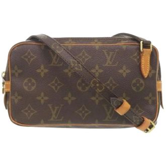 Louis Vuitton Borsa a tracolla vintage in tela Pre-owned - - Pre-owned - Donna - Marrone - ONE SIZE