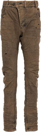 Boris Bidian Saberi Jeans slim - Marrone