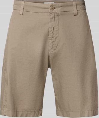 Drykorn Drykorn Shorts mit Ges&auml;&szlig;taschen Modell YASAN in Dunkelbraun, Gr&ouml;&szlig;e 30