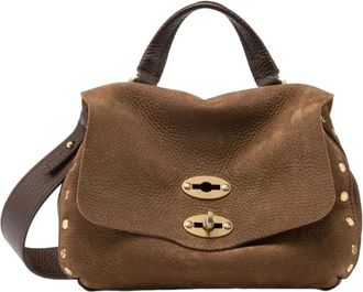 Zanellato Borsa a tracolla Baby 007 - - Bags - Donna - Marrone - ONE SIZE