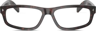 Prada Occhiali squadrati - Marrone