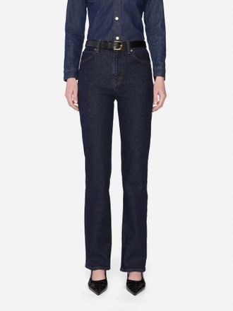 Frame Denim Ruler High-Rise Jeans In Taboo