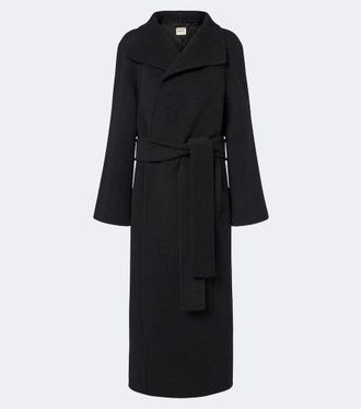 Khaite Cappotto Romare in lana a portafoglio