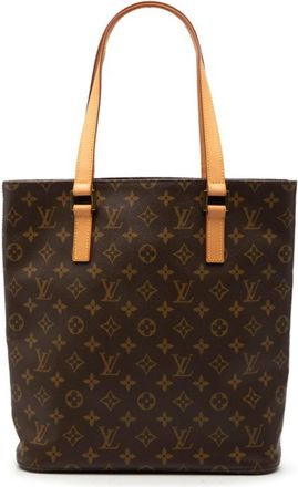 Louis Vuitton Brown Pvc Leather Tote Bag (Pre-Owned)