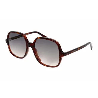 Celine CL40244U52F Square Brown Gradient Sunglasses - Purple