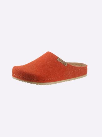 Mubb Hausschuh MUBB, Damen, Gr. 36, orange, Wolle, Schuhe Hausschuh