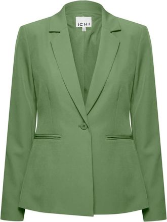 Ichi Giacca Ihlexi BL - - Jackets - Donna - Verde - M