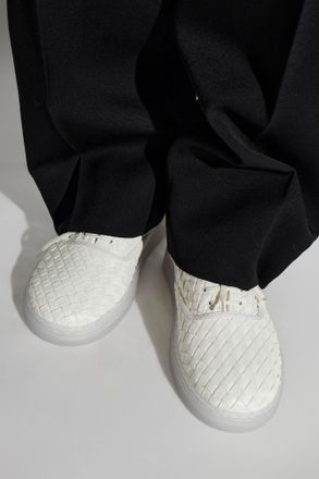 Bottega Veneta Serena Sports Shoes, Womens, White