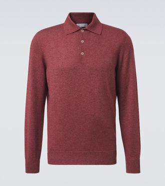 Brunello Cucinelli Cashmere polo sweater
