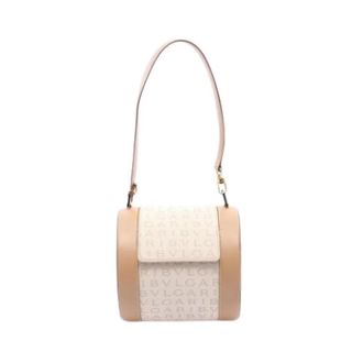 Bulgari Pre-owned Handbags, female, Beige, Size: ONE SIZE Pre-owned Vintage Handbag