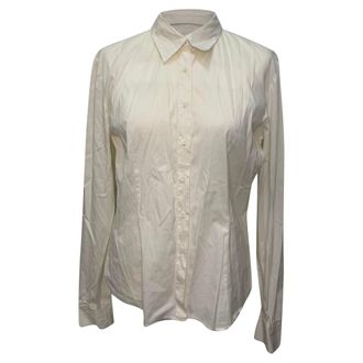 Joseph Joe Longsleeve Button Up Shirt in White Cotton