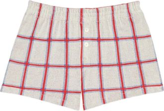 Guest In Residence Picnic shorts - White