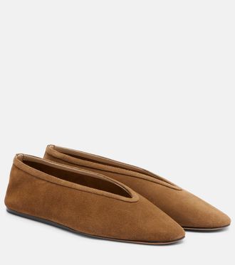 Le Monde Beryl Luna suede ballet flats