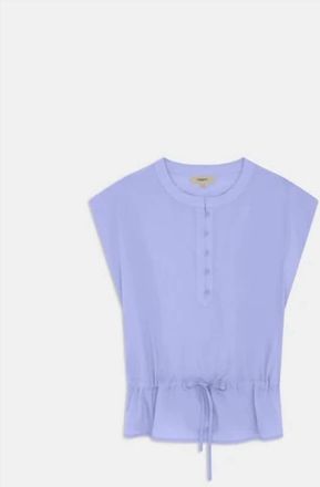 Suncoo Womens Livio Drawstring Waist Top In Lavender