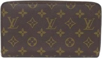 Louis Vuitton Pre-owned Wallets, female, Brown, Size: ONE SIZE Pre-owned Long wallet (bi-fold)