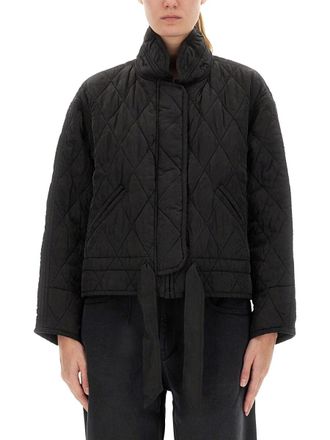 Isabel Marant Cupro-Viscose Blend Jacket - Black