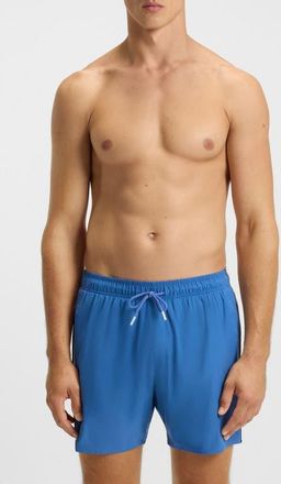 BOSS Iconic Side Stripe Swim Trunks in Bright Blue at Nordstrom, Size Xx-Large