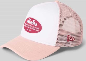 New Era New Era Trucker Cap mit Label-Patch in Rosa, Größe 1