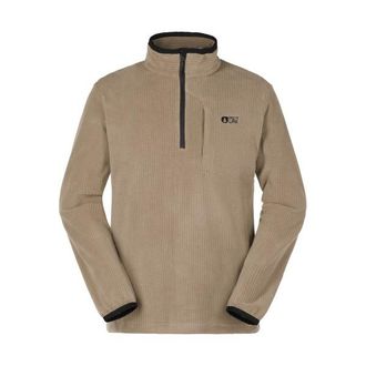 Picture Weavy 1/4 Grid Fleece Fleecepullover f&uuml;r Herren | beige