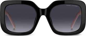 Marc Jacobs Occhiali da sole squadrati - Nero