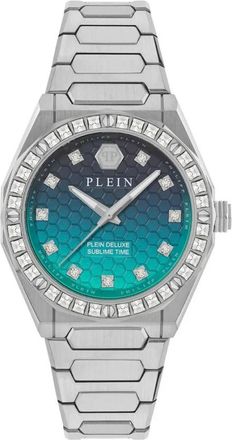 Philipp Plein Accessoires, Heren, Grijs, ONE Size, Luxe Horloge