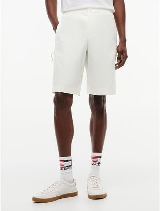 Tommy Hilfiger Mens Tommy x US SailGP Team Cargo Short - Ecru - XL