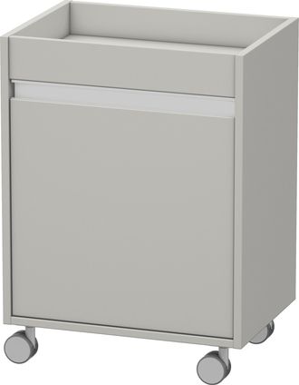 Duravit Mueble Duravit Ketho Con Ruedas 360x500x670mm Apertura Derecha Hormig&oacute;n