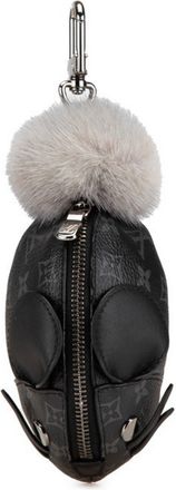 Louis Vuitton Black Monogram Eclipse Pvc Leather Pouch (Pre-Owned)