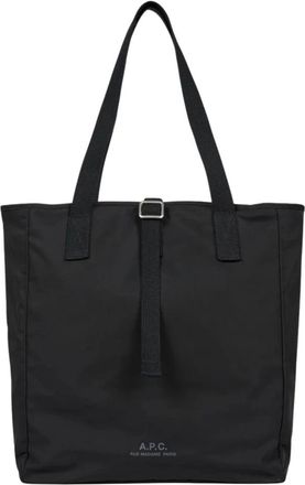 A.P.C. Cabas Archive Tote - - Bags - Uomo - Nero - ONE SIZE
