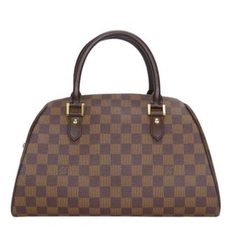 Louis Vuitton Pre-owned Handbags, female, Brown, Size: ONE SIZE Pre-owned Vintage Canvas Handbag