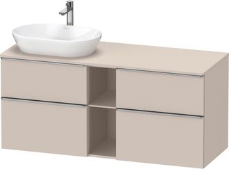 Duravit Lavabo Consola Duravit D-neo, Suspendido (corte A La Izquierda)