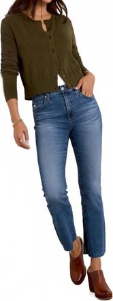 AG - Adriano Goldschmied Farrah Boot Crop Jeans In Lucerne