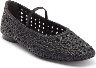 Vince Vivian Mary Jane Flat in Black Multi at Nordstrom, Size 9.5