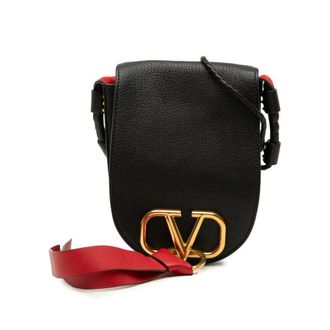 Valentino Pre-owned Valentino Goatskin VRing Crossbody Ladies UTLIY7H3SOSQ0TVI