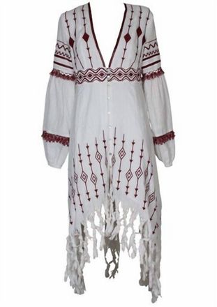 Somedays Lovin Womens Free We Roam Midi Dress In White