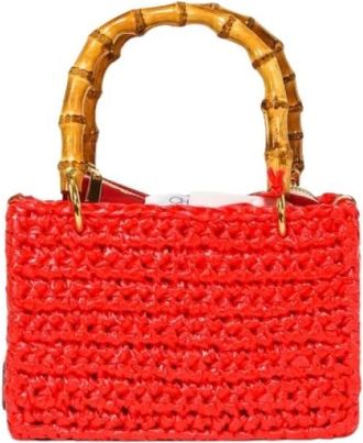Chica Mini Tas van Polypropyleen - Dames - Handtassen - Rood - ONE Size - Tassen