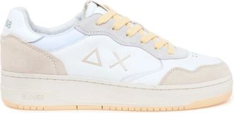 Sun 68 Big Basket - Heren - Sneakers - Wit - 43 EU - Leer - Schoenen