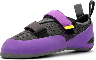 Generic Unisex Professional Indoor Rock Climbing Shoes - Anti-Slip Wear-Resistant Rock Climbing Shoes with Breathable Upper (Purple,10.5)