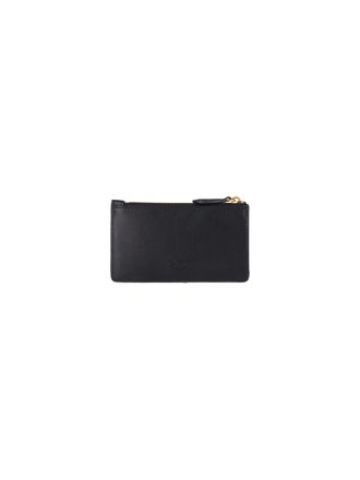 Pinko Womens Wallets Black Leather