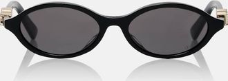 Dior DiorTreasure R1I oval sunglasses