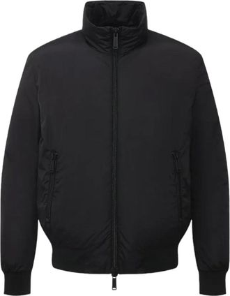 Dsquared2 Mens Icon Padded Bomber Black Jacket Nylon - Size Medium